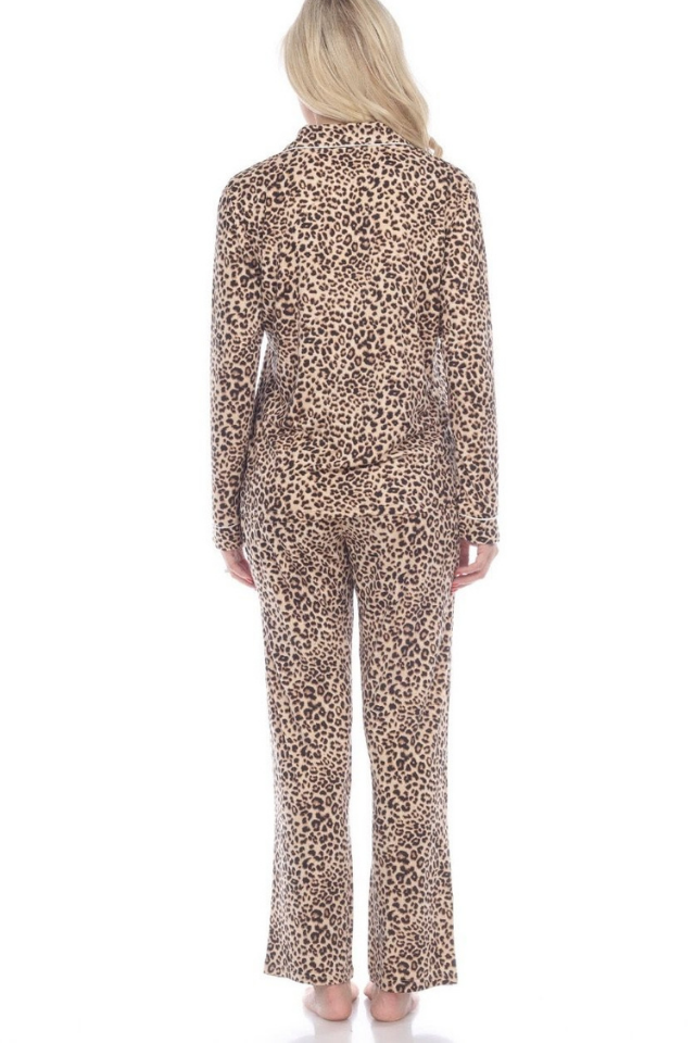 Cheetah discount footie pajamas