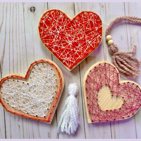 Art with Erin • Valentine’s String Art • 2/5/25 @ 6:30