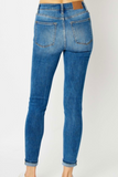 Judy Blue High Waisted Cuffed Hem Jeans