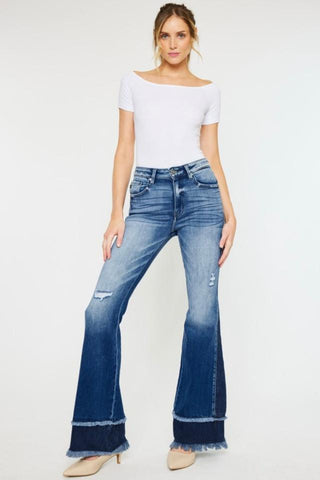 KanCan High Rise Flare Jean