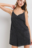 Mineral Wash French Terry Romper