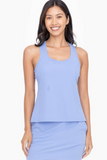 Mono B Active Racerback Tank (Cloud)